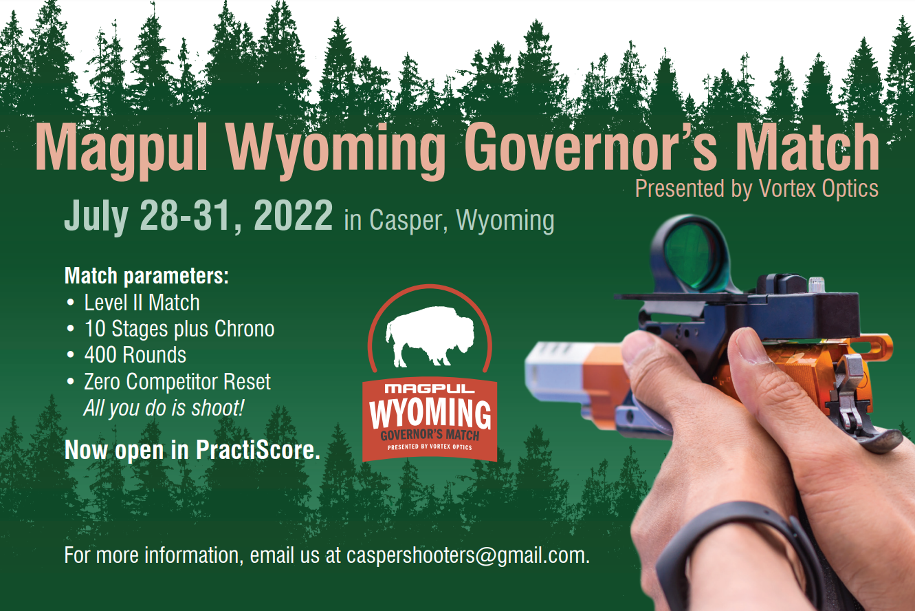 Magpul Calendar 2022 Magpul Wyoming Governor's Match